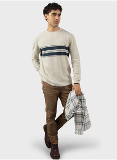 Buy Striped Sweatshirt in UAE