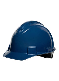 اشتري Honeywell North Hard Hat Short Brim Vented Four Point Ratchet Suspension Dark Blue في الامارات