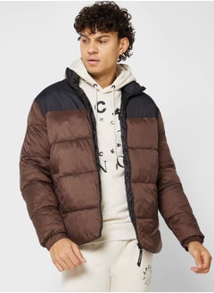 Buy Zip Through Puffer Jacket in UAE