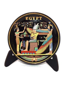 اشتري immatgar pharaonic Decorative plate ancient Egyptian souvenirs gifts from Egypt Collectible Pharaohs (Phara1 - 10 CM) في مصر