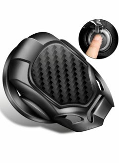 Buy Car Push Start Button Cover, Engine Stop Protective Cover Decoration, Interior Modification Accessories to (Black) in UAE