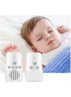 Buy Audio Baby Monitor, Wireless Rechargable Baby Care Monitor, Two Way Talk, Baby Walkie Talkie, High Sensitivity Microphone and Speaker with Night Light in Saudi Arabia
