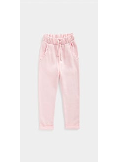 Buy Pink Frill Joggers in Saudi Arabia