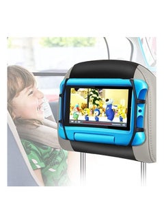 Buy Backseat kids tablet holder with anti-slip strap and restraint net, angle adjustable, fits all tablets in Egypt