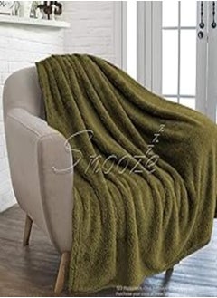 اشتري Light blanket, Dark green, 130 * 180 cm في مصر