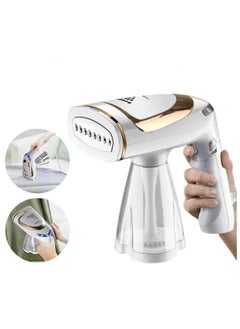 اشتري Foldable Steamer for Clothes, 1600W High-Power Handheld Garment Steamer, Fast Heat-up Horizontal Steamer for Travel Home في السعودية