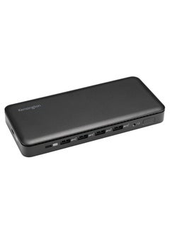 Buy SD4841P USB-C 10Gbps Triple Video, Thunderbolt 4, Driverless Docking Station with 100W Power Delivery, 2 x Display Ports, 1 x HDMI 2.0, 1 x USB-C, 4 x USB-A Ports in UAE