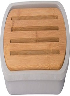 Buy Berghoff - bamboo baguette cutting board with crumb tray 38.5x11.7x2.75 in Egypt