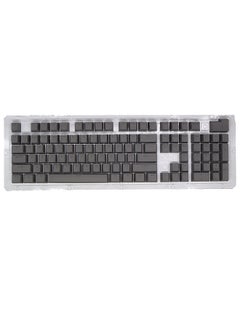 Buy 104 Keys Two-color Injection Molding PBT Keycap Set OEM Profile for Mechanical Keyboard Grey(Only Keycaps) in UAE