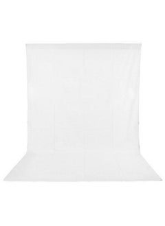 Buy 1.6 x 3M / 5 x 10FT Photography Studio Non-woven Backdrop / Background Screen 3 Colors for Option Black White Green in Saudi Arabia