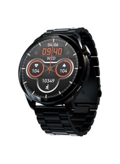 اشتري Cosmos Vault 1.43" Bright HD Display Smartwatch, Bluetooth Calling, Blood Oxygen, Heart Rate Monitoring, Multi Sports Mode, Step Pedometer, Multiple Watch Faces, Ai Voice Assistant, Obsidian Black في الامارات