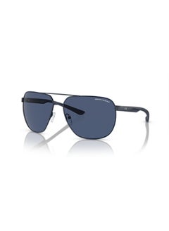 Buy Men's Round Shape Metal Sunglasses 2047S - Lens Size: 63 Mm - Matte Blue in Saudi Arabia