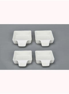 اشتري Osrin S/4 Chip & Dip Set 9.2x6.8x2cm -white في الامارات