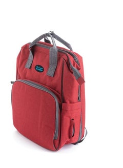 اشتري حقيبة العناية بالطفل 35.5×20×45 سم  أحمر في السعودية