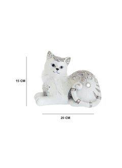 Buy A beautiful and elegant little cat decorative figurine in Saudi Arabia