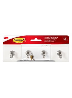 Buy Command HOM18Q Quartz Key Rail. Metal color. 1 rail and 6 strips/pack in UAE