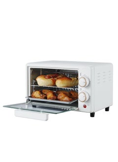 Buy Compact Dual-Layer 12L Multi-Function Electric Oven Timing White Timing White in UAE