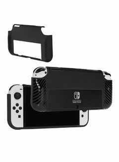 Buy Protective Case for Nintendo Switch OLED, Soft TPU Slim Anti-Slip Grip Cover in UAE