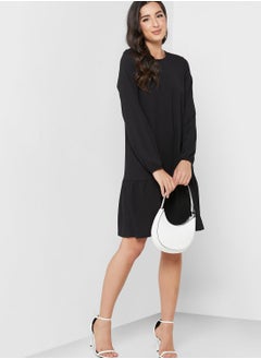 Buy Tiered Round Neck Dress in UAE