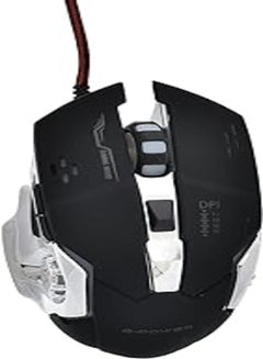 اشتري Generic Ergonomic High Quality USB Gaming Mouse With Mechanical Macro Programming Chip Design And Long Wire For Games - Black في مصر