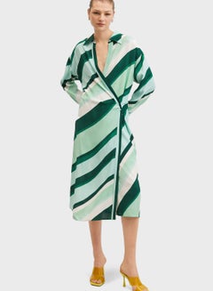 Buy Printed Wrap Dress in UAE