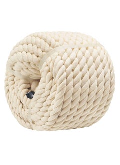 Buy 20mm White Cotton Rope 1 x 10M Natural Macrame Long Cotton Cord in UAE