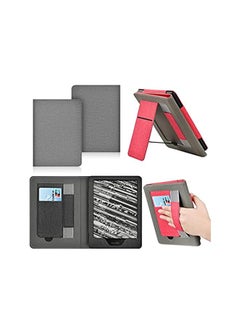 اشتري Fabric Stand Cover Compatible With Kindle Paperwhite 11Th Gen 6.8 Inch Case Cover Smart Cover With Hand Strap Foldable Stand.Anti Fingerprint Anti Drop Anti Scratch. Grey في السعودية