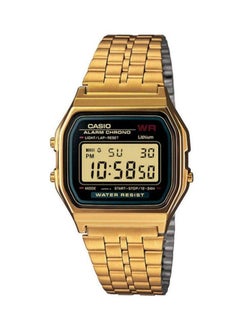 اشتري Water Resistant Stainless Steel Digital Casio Watch A159WGEA-1 - 33 mm - Gold في الامارات