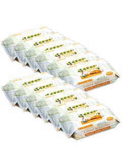 Buy Alcohol Free Baby Wet Wipes 100s, Vanilla Scent, Pack of 12 in UAE