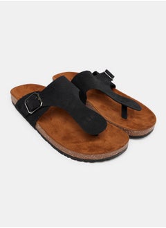 اشتري Men's leather slippers في مصر