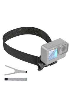 Buy STARTRC Magnetic Headband for Action Camera Magnetic Wristband Adjustable Head Strap Camera Mount POV Perspective 180°Adjustable in Saudi Arabia