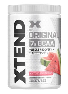 Buy Xtend Original BCAA Powder, Sugar Free Post Workout, Muscle Recovery, Drink With Amino Acids 7g BCAAs, For Men And Women, Watermelon Explosion Flavor , 30 Servings in UAE