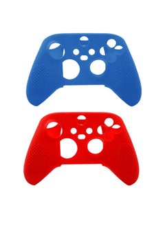 Buy 2 Pack Soft Silicone Protective Case Cover for Xbox Series S/X Controller with Non-Slip No Interference Skin Protector Case Full Protection Cover for Xbox Series S/X Wireless Controller in Saudi Arabia