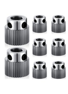 Buy Extruder Wheel Gear, 15 Pieces Stainless Steel 3D Printer Parts Drive 36 Teeth Gear, Drive Gear for CR-10, CR-10S, S4, S5, Ender 3, Ender 3 Pro in Saudi Arabia