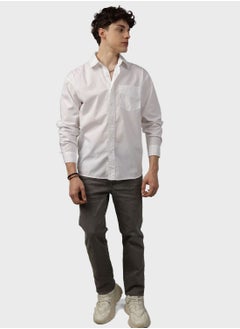 Buy Front Pocket Regular Fit Shirt in Saudi Arabia