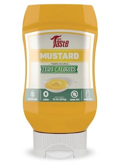 Buy Mrs Taste Sugar Free Zero Calories Zero Sodium Zero Sugar High Fiber Keto Friendly Paleo Friendly Ketchup and Sauces (YELLOW MUSTARD) 350 gm in UAE