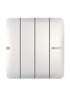 اشتري Danube Home - Milano 10A 4 Gang 2 Way Switch Wh Ps في الامارات