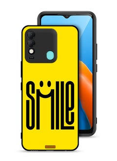 Buy Tecno Spark 8 Protective Case Cover Smile Art in UAE