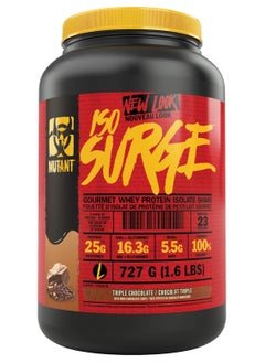 Buy ISO Surge Isolated Whey Protein Powder Triple Chocolate 1.6 lbs in Saudi Arabia