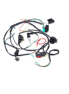 اشتري For 50 70 90 110CC ATV Quad Gokart Full Electrics Wire Harness Coil CDI Wiring Set في السعودية