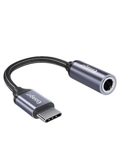 Buy USB-C To USB 3.5mm Headphone Jack Adapter White in Saudi Arabia
