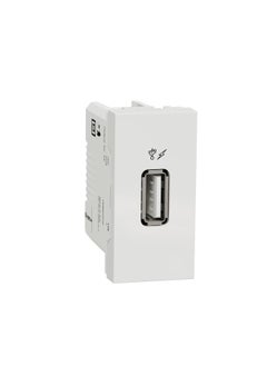 Buy New Unica 1A Usb Charger, 1 Module, Type A, White in Egypt