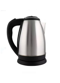 Buy Stainless Steel Kettle 1.8 Litre 1500 Watt Black & Silver in Egypt