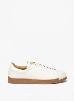 اشتري Men's Textured Lace-Up Sneakers في الامارات