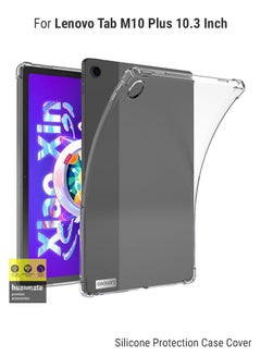 Buy ShockProof Protection Case Cover For Lenovo Tab M10 Plus Clear in Saudi Arabia