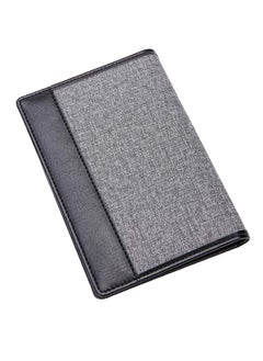 Buy Retro Passport Holder Cover Case Grey in UAE