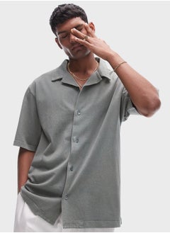 Buy Oversized Relaxed Fit Shirt in Saudi Arabia