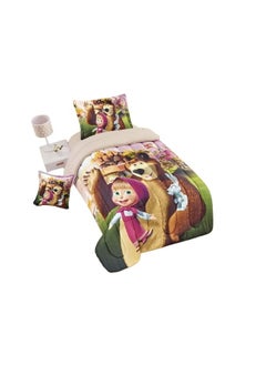 Buy Kids Comforter Set 4Pieces Size230X170 Sheet Size200X140X25 in Saudi Arabia