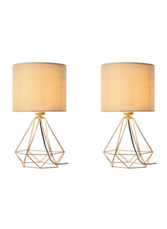 Buy Bundle Of Diamond Fit Table Lamp - Gold in Egypt