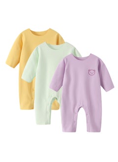 Buy Derong Base Baby Thermal Underwear for Spring and Autumn, 3-piece Set in Saudi Arabia